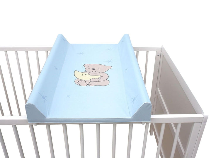 Wickeltisch Wickelbrett Wickelplatte Wickeltischauflage 80x50 cm Phthalatfrei blau