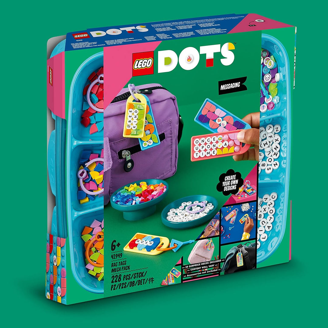 LEGO 41949 DOTS Taschenanhänger Kreativset Single, Single