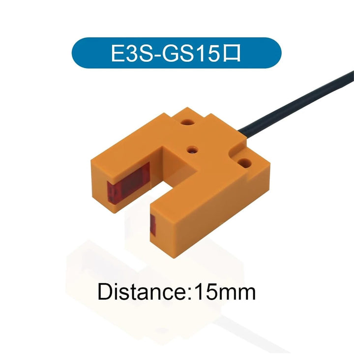 Infrared Trough U-type Photoelectric Sensor Proximity Switch E3S-GS30/E3S-GS15/E3S-GS7 DC 12-24V Thr