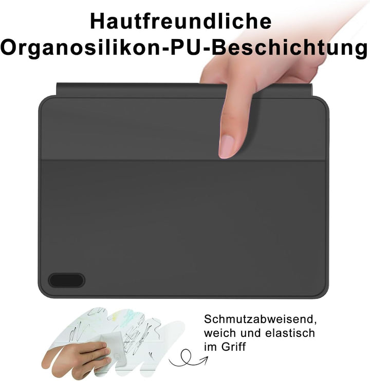 IVEOPPE Magic Keyboard für iPad A16 11. Generation & 10 Gen (2025), Magnetische Freischwebende Desig