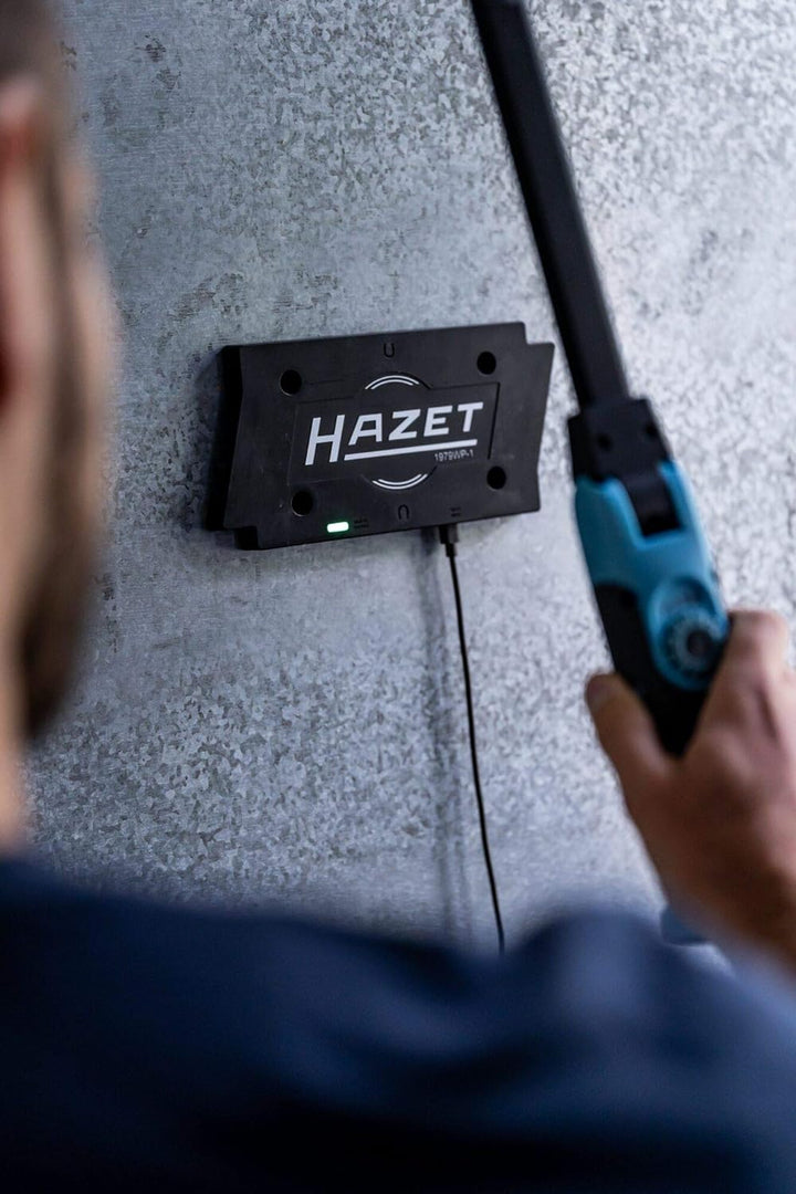 Hazet Wireless Charging Pad (kabelloses Laden Lampe) 1979WP-1, schwarz Charging Pad für eine Lampe,