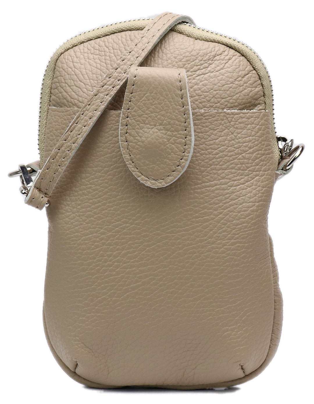 SH Leder Damen Umhängetasche Handytasche Multifunktion Geldbörse Beutel aus Echtleder Verstellbar Sc