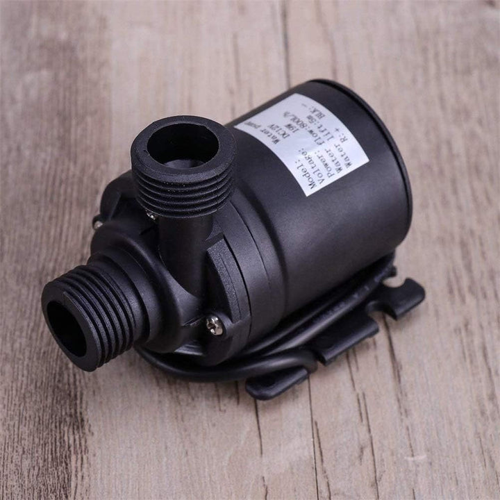 hihey DC 12 V 800 l/h 5 m Wasserpumpe, bürstenlos, für Wasserkreislaufsystem, Solarzirkulationssyste