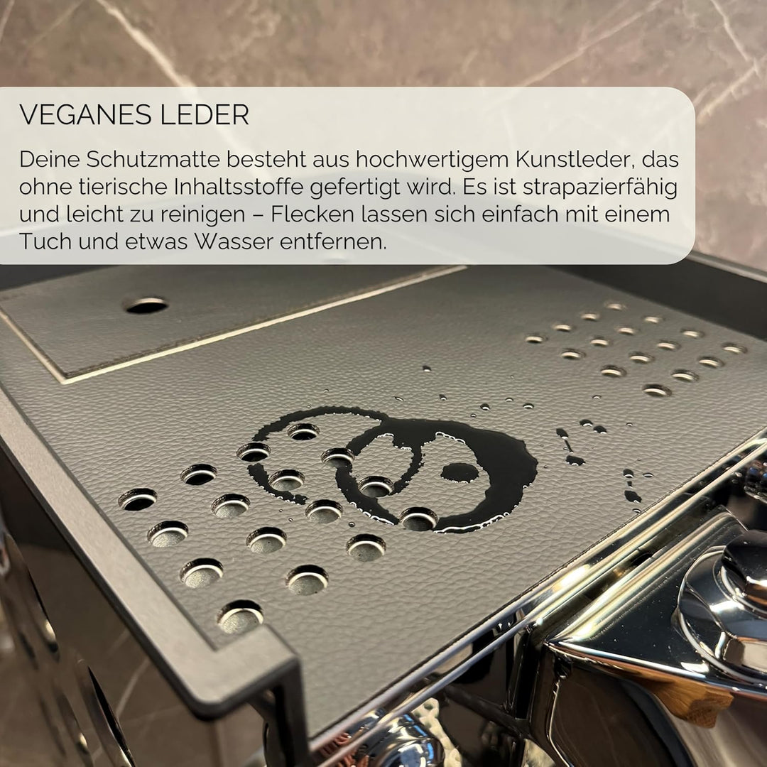 Barista - Made in Germany Schutzmatte | ECM Mechanika VI Slim | Massanfertigung aus veganem Leder |