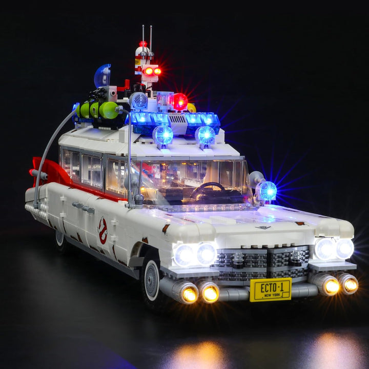 BRIKSMAX Led Beleuchtungsset für Lego Creator Ghostbusters™ ECTO-1 - Compatible with Lego 10274 Baus