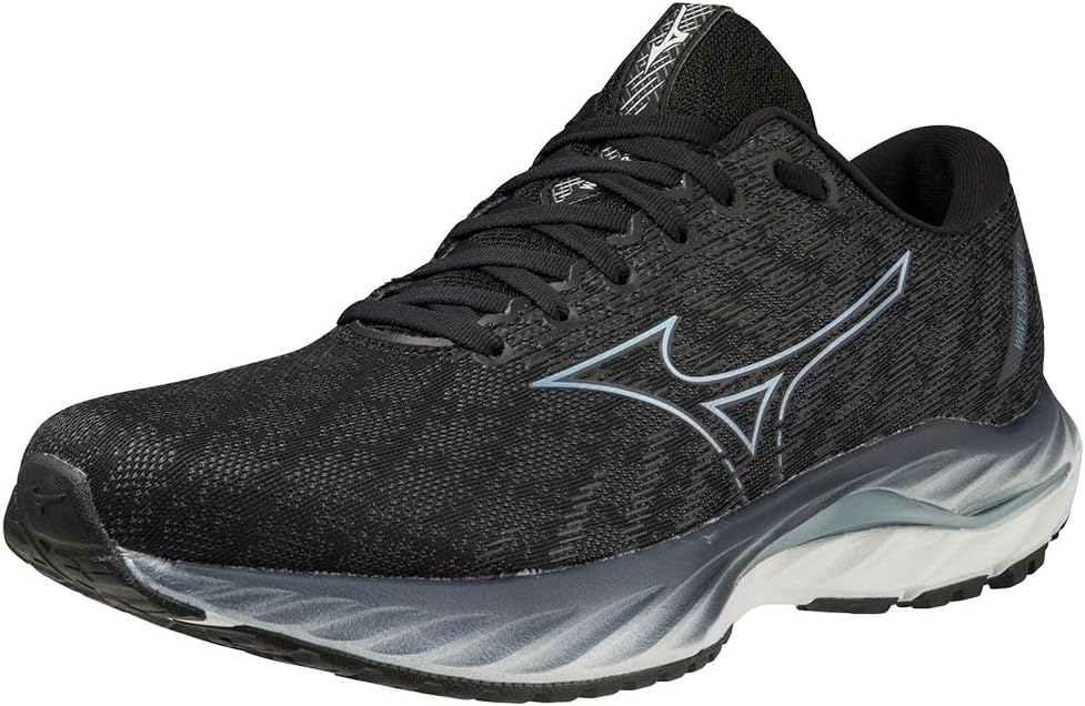 Mizuno Herren Wave Inspire 19 Wassersportschuh, Blk Gridge Illusionblue
