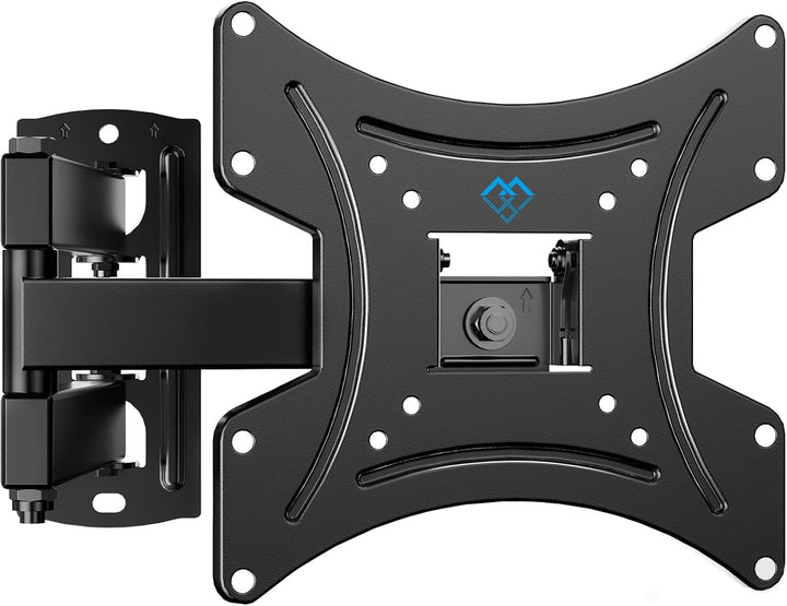 PERLESMITH TV Wandhalterung, Schwenkbare Neigbare TV Halterung für 13-42 Zoll Flach & Curved Fernseh