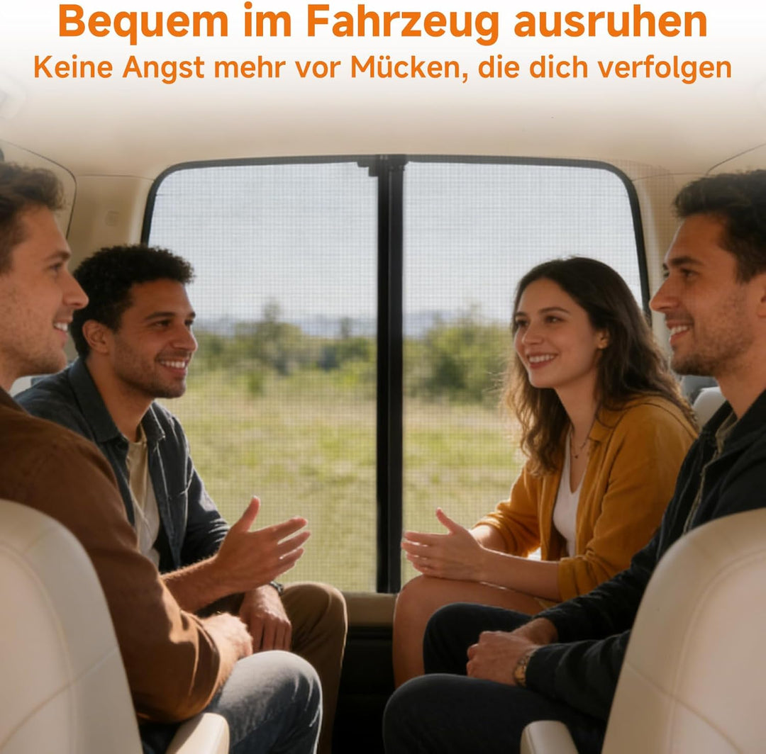 Moskitonetz Magnetisch für VW T5 T6 Heckklappe, Auto Insektennetze &amp; Sonnenschutz, Fliegengitter Aut