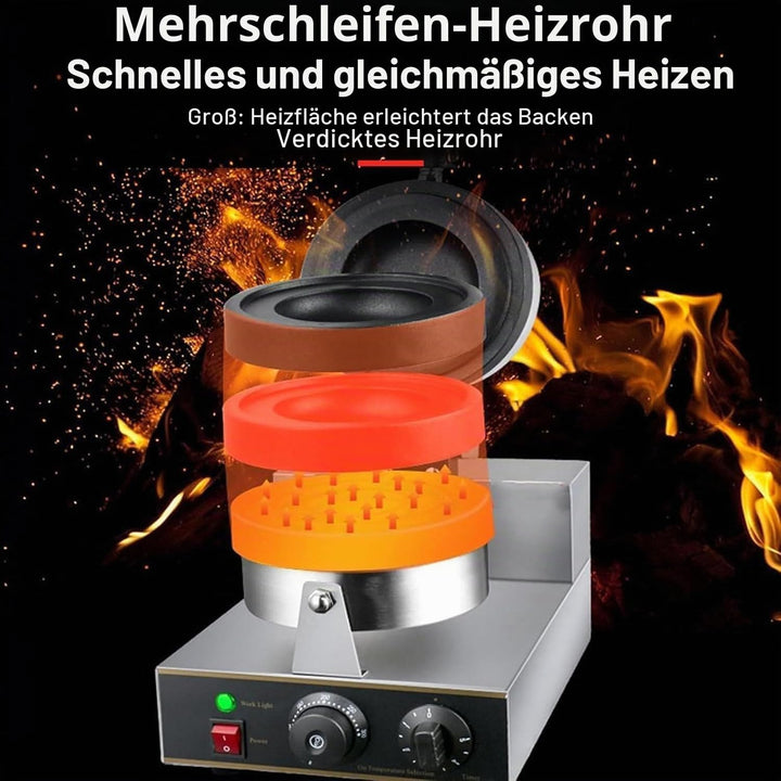 TABODD Panini Presse Sandwichmaschine Burger-Maschine, 100W Elektrische UFO-Burger-Presse für Hambur