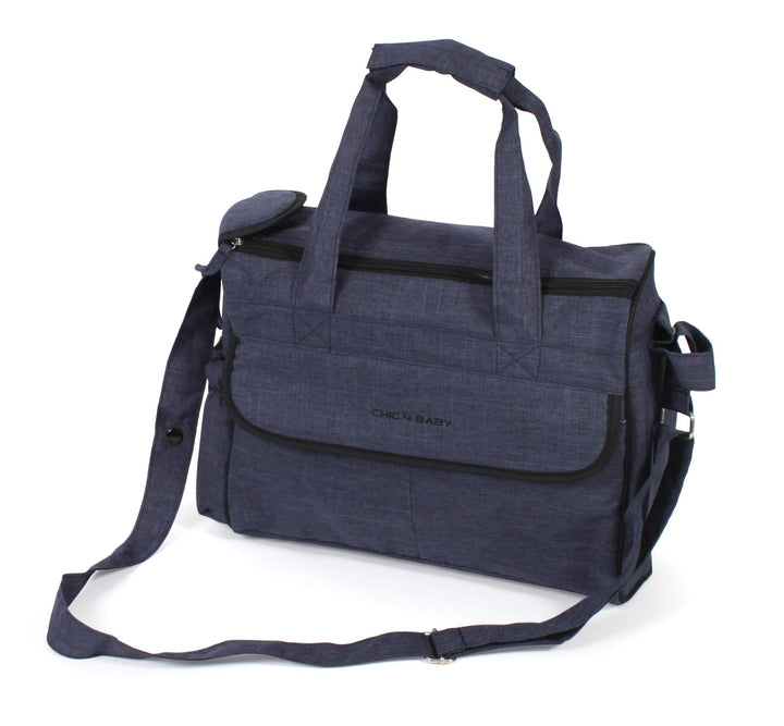 CHIC 4 BABY 415 52 Wickeltasche Komfort, Navy blau, blau