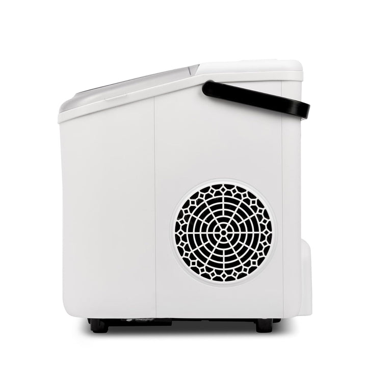 Girmi GH74 Eiswürfelbereiter, 1100 Würfel x 24 h, automatische Abschaltung, inklusive Zubehör, Weiss