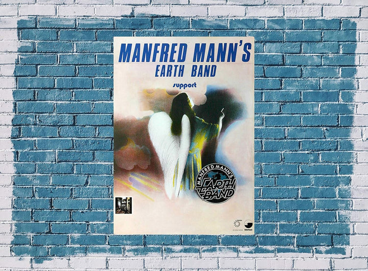 Manfred Mann's Earth Band - Angel Station, Tour 1979 » Konzertplakat/Premium Poster | Live Konzert V