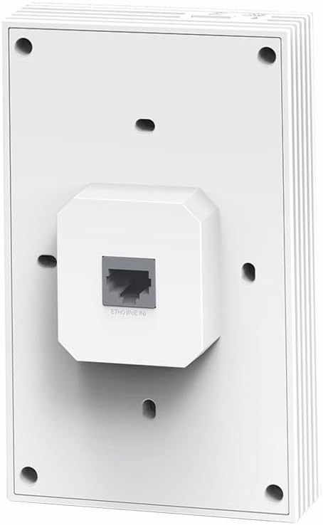 TP-Link EAP655-Wall Wi-Fi 6 Access Point AX3000 Dual-Band, Omada SDN, Zentrales Management, 1×1000 M