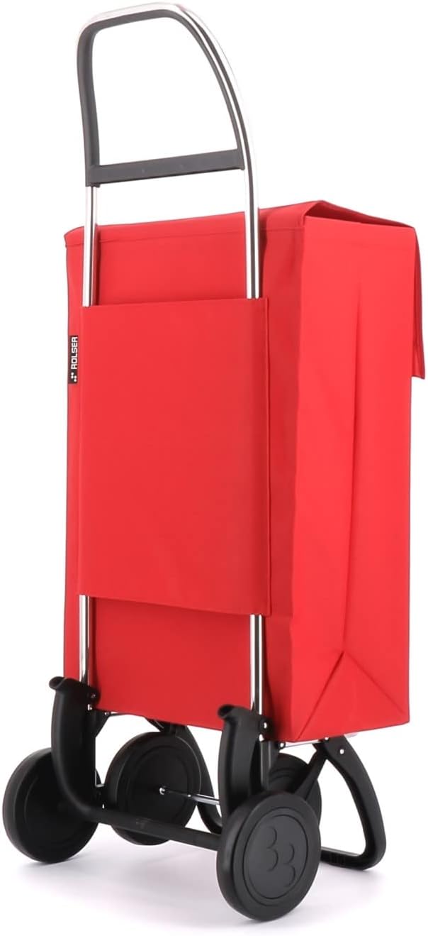 Einkaufstrolley Rolser Jean LN 4 Räder - Rot, Rot