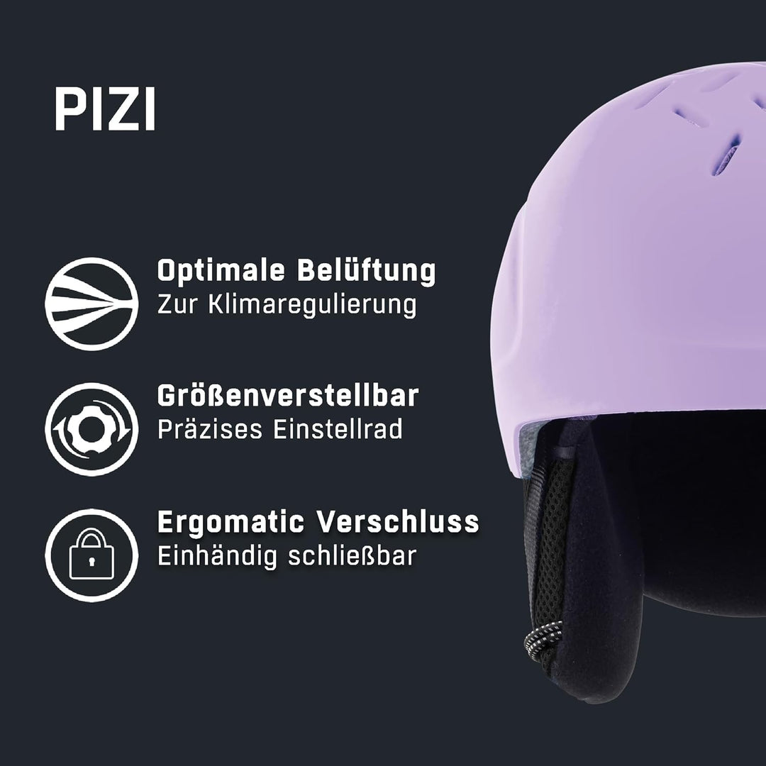 ALPINA PANOMA MAG. Q - Beschlagfreie, Bruchsichere Wechselscheiben OTG Skibrille Mit 100% UV Schutz