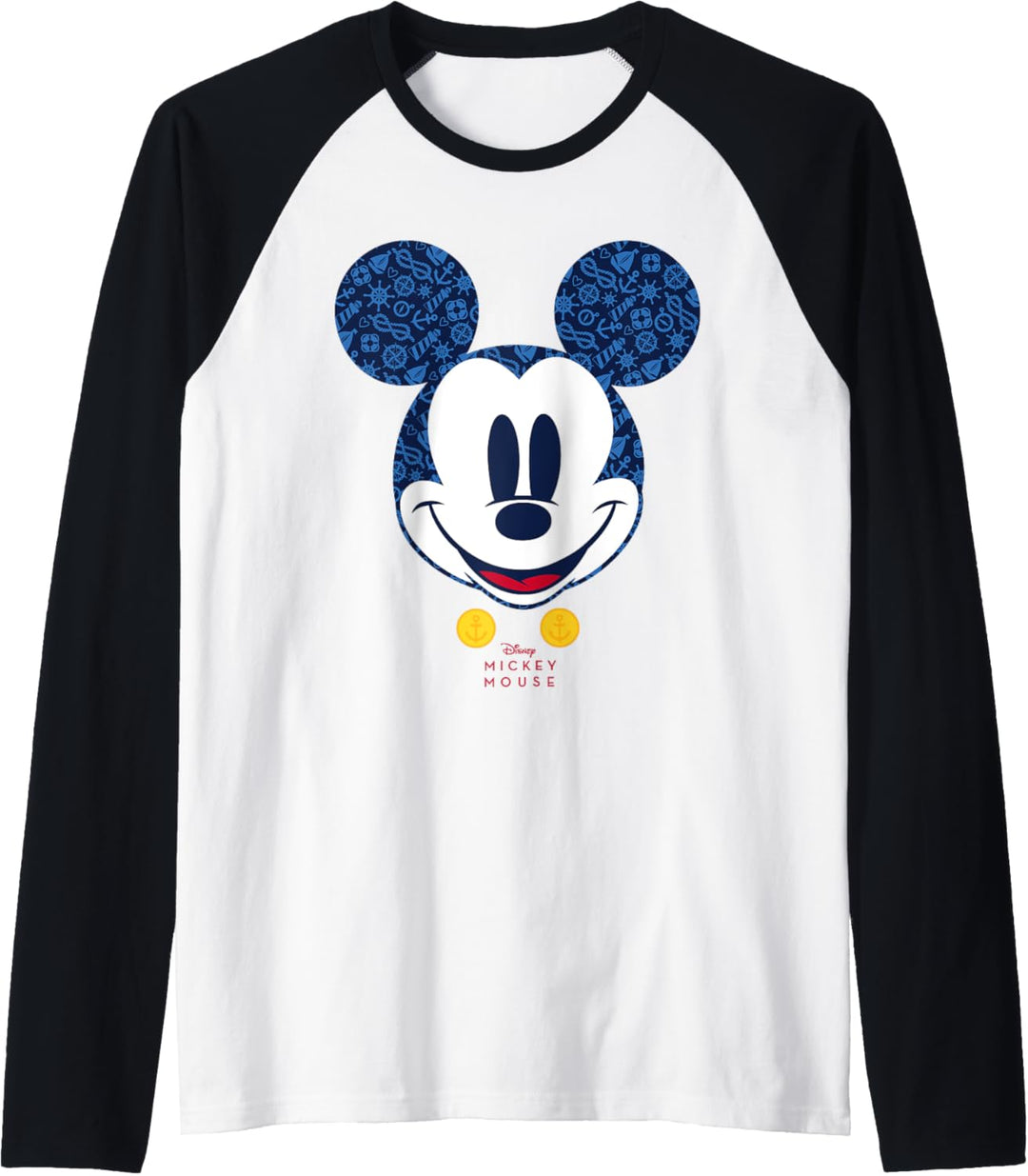 Disney Year of the Mouse Nautical Mickey August Raglan