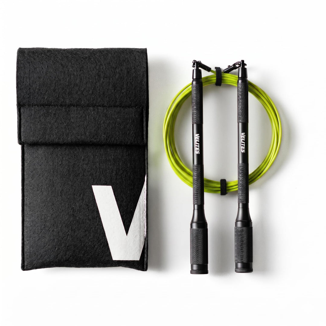 Velites Cyclone Jump Rope Springseil, ultraleicht, Premium-Design für doppelte Unders und Crossovers