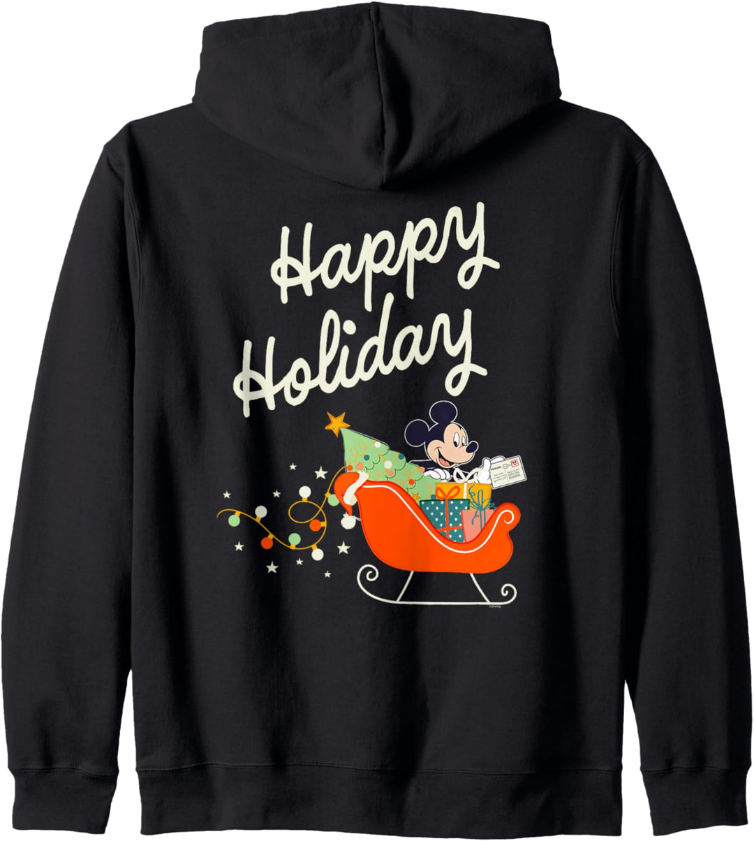 Disney Mickey Mouse Happy Holiday Christmas Sleigh Delivery Kapuzenjacke