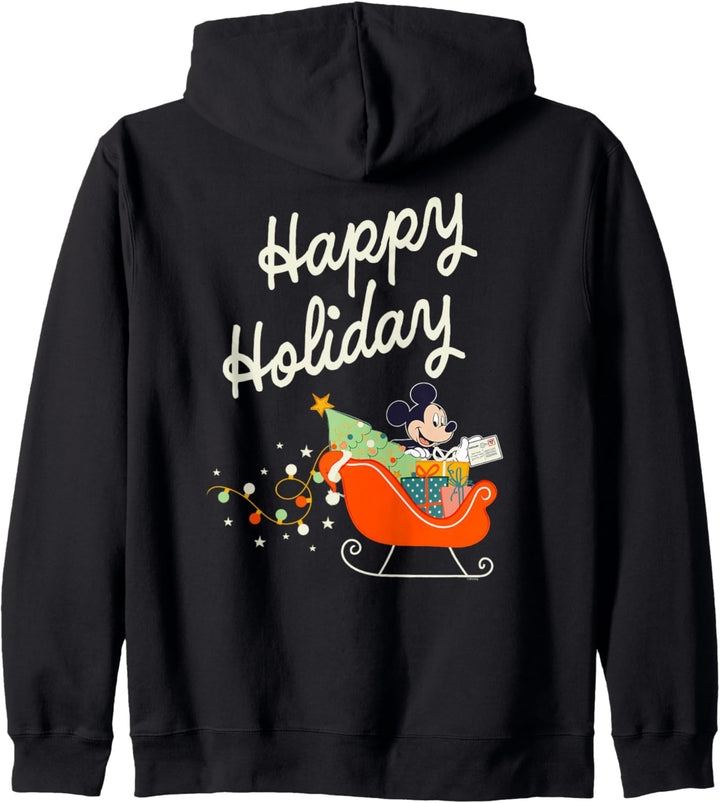 Disney Mickey Mouse Happy Holiday Christmas Sleigh Delivery Kapuzenjacke