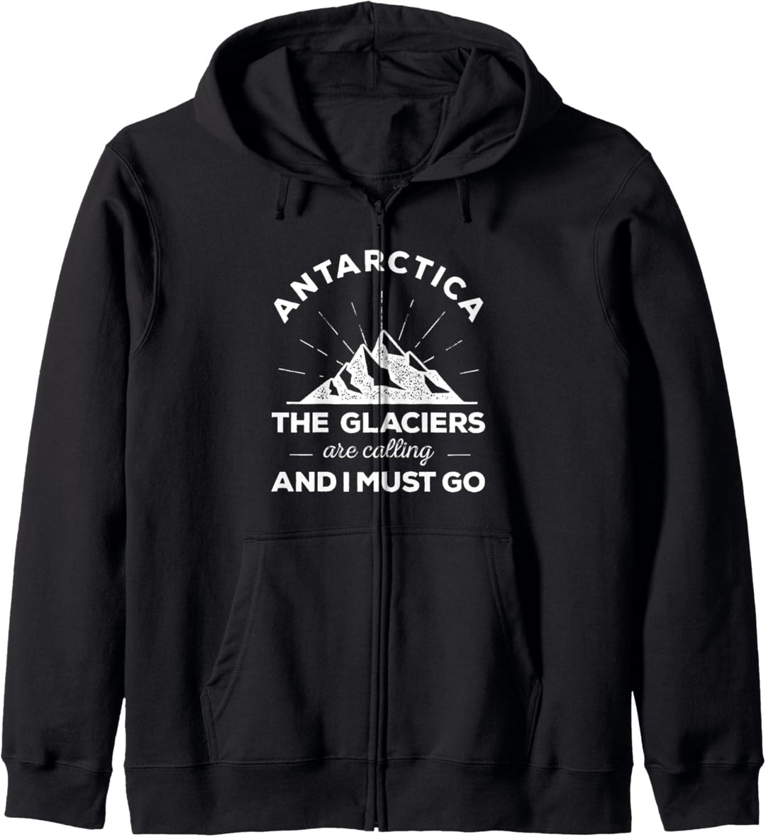 Gletscher Antarktis Kapuzenjacke