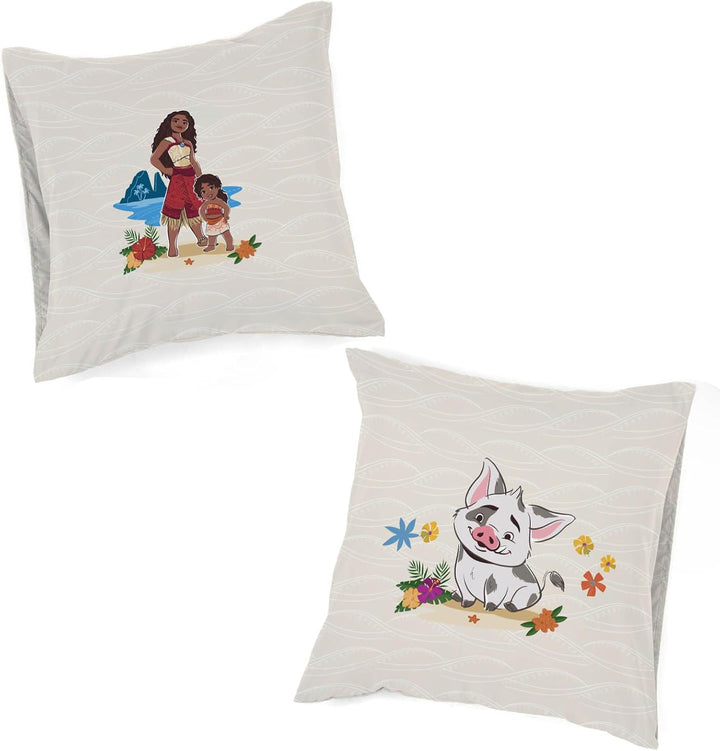Jay Franco Kids Disney Moana Bettwäsche-Set – Superweiche Bettwäsche mit Kissenbezug, NUR BEZUG, Bet