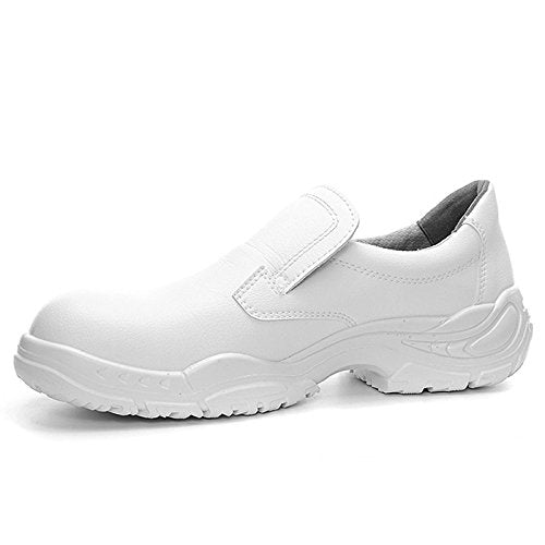 ELTEN Unisex Elten Sicherheitsschuhe S2, Herren, Leicht, Weiss, Stahlkappe Sicherheitshalbschuh Whit