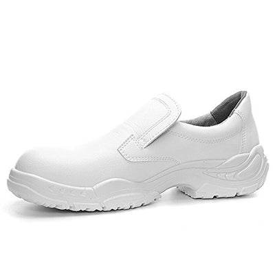 ELTEN Sicherheitsschuhe WHITE SLIPPER Low ESD S2, Herren, leicht, weiss, Stahlkappe - Grösse 40 40 E