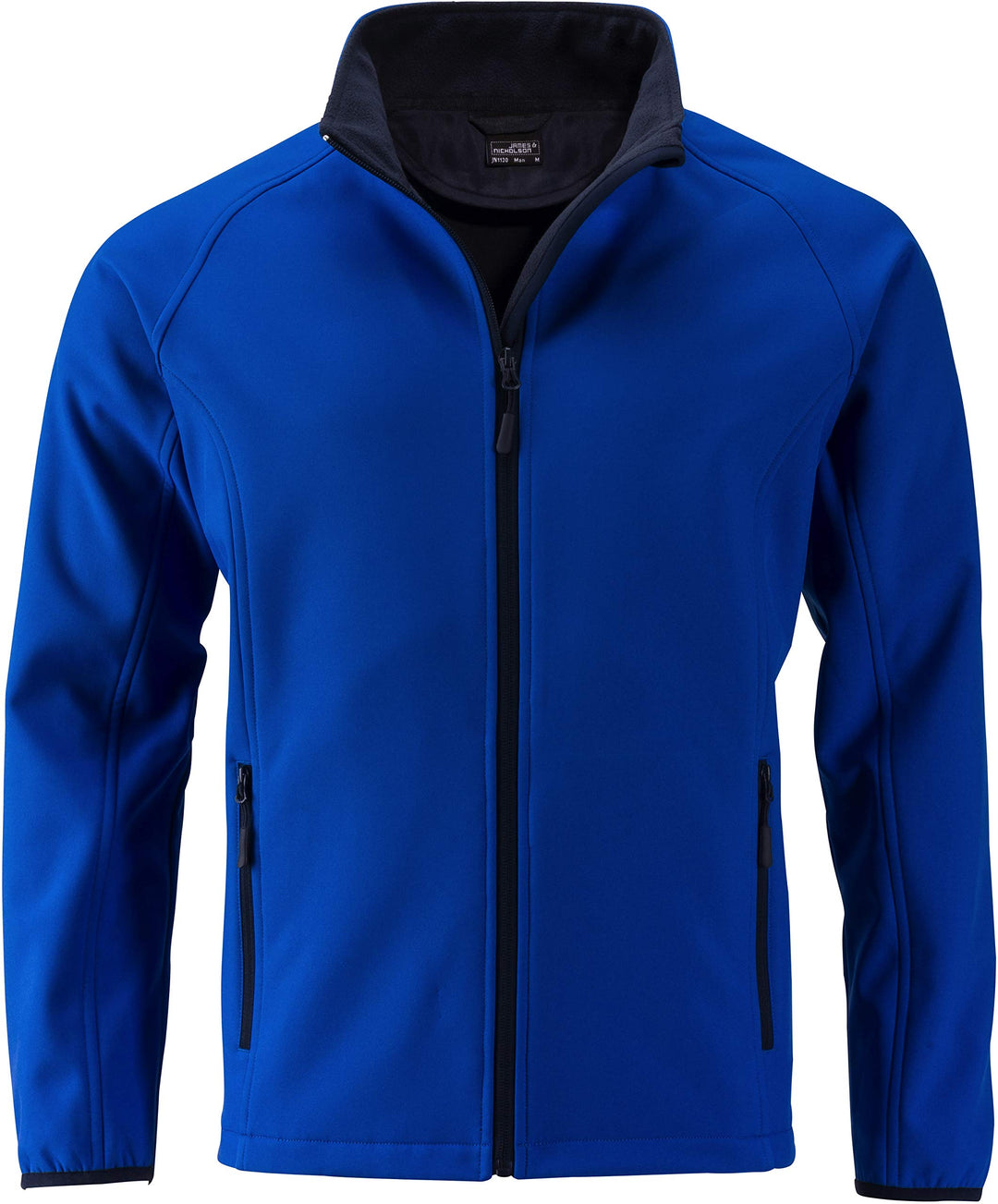 James & Nicholson Herren Raglan Softshelljacke - Klassische Softshelljacke mit Microfleece Innenfutt