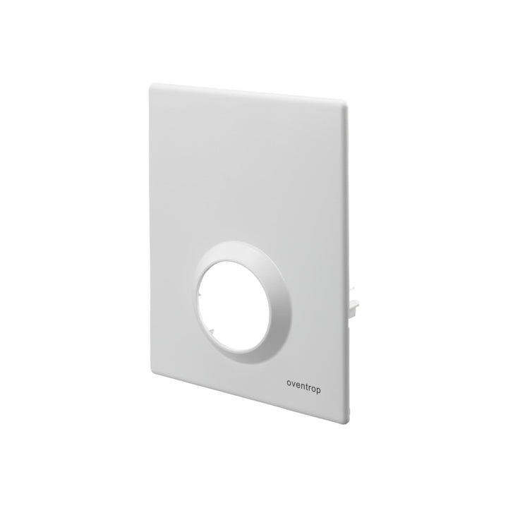 Oventrop Abdeckplatte für Unibox RTL, T, Vario und plus Bautiefe 57 mm, weiss