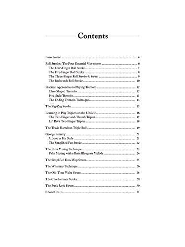 Essential Strums & Strokes For Ukulele (Book & Online Video): A Treasury of Strum-Hand Techniques, T