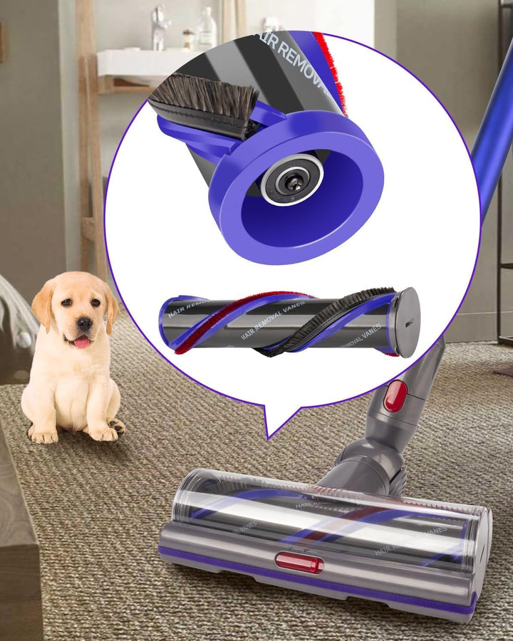 V11 Torque Drive Bürstwalze mit Endkappe, nur für Dyson V11/V15 100W High Torque Bodendüse, kompatib