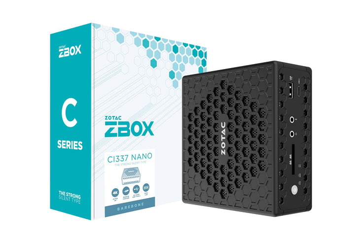 Zotac ZBOX CI337 Nano Mini-PC BB N100, ZBOX-CI337NANO-BE