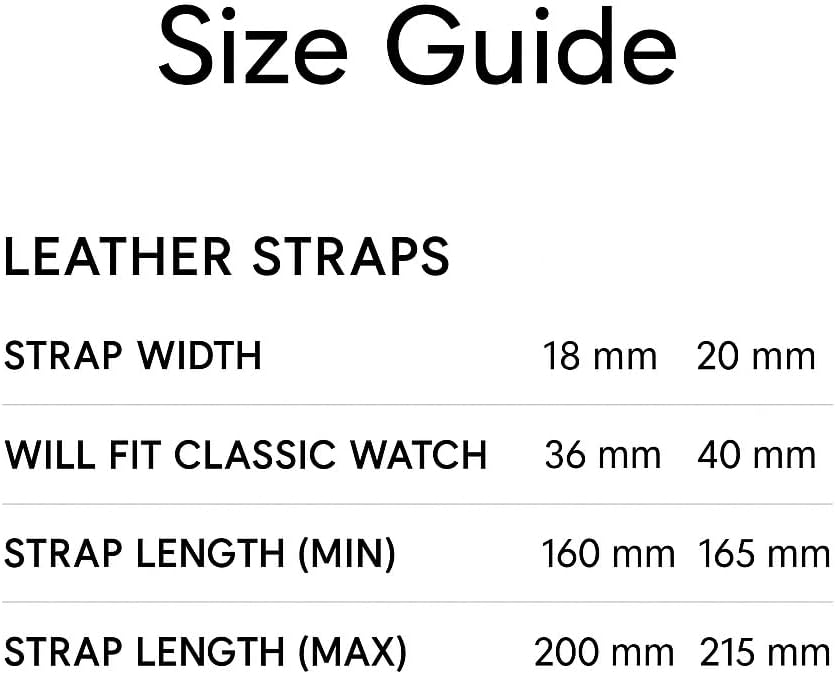 Daniel Wellington Classic Strap 20mm Leather Rose Gold