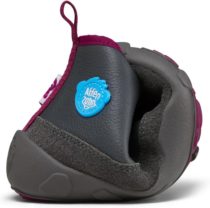 Affenzahn Winterschuh Leder Easy reflektierend, kuschelig warm mit Schaffell gefüttert Grösse 21-32