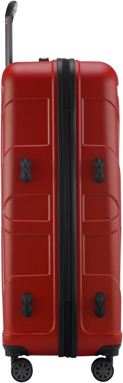 suitline 3er Koffer-Set Trolley-Set Rollkoffer Hartschalen-Koffer Reisekoffer, TSA, (55 cm, 66 cm, 7