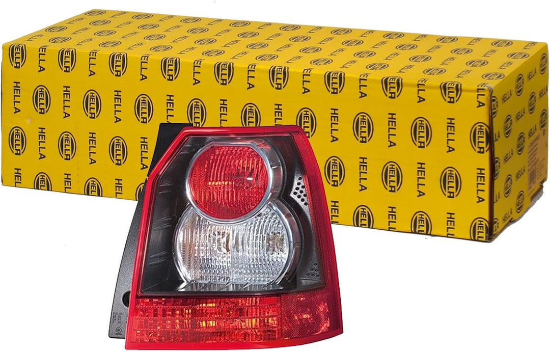 HELLA 2VA 354 666-011 Heckleuchte - Glühlampe - weiss/rot - links - für u.a. Land Rover Freelander 2