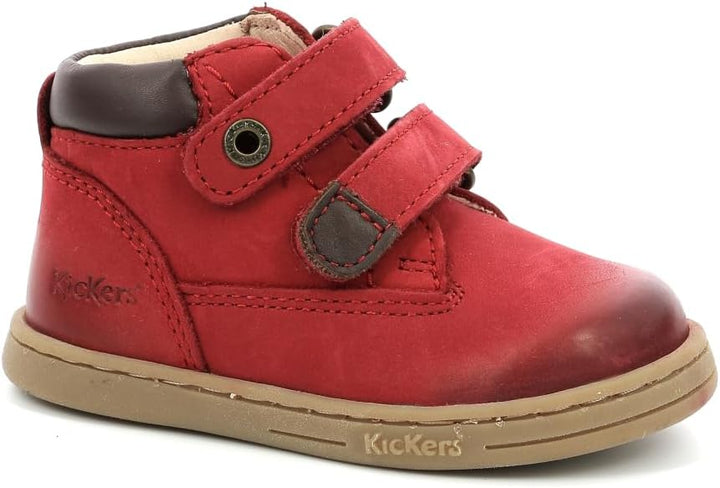 Kickers Unisex Kinder Tackeasy Oxford-Schuh 18 EU Rot, 18 EU Rot