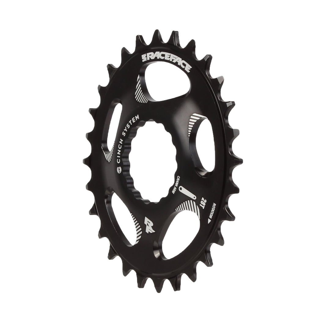 Race Face Cinch Direct Kettenblatt, oval, schmal/breit Nero Einzhel, Nero Einzhel