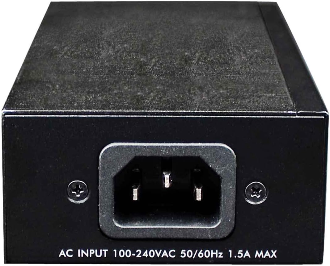 Intellinet 560566 High-Power over Ethernet - PoE+ Injektor 240V, 1 Port, 30W, Netzwerkswitch, PoE+ A