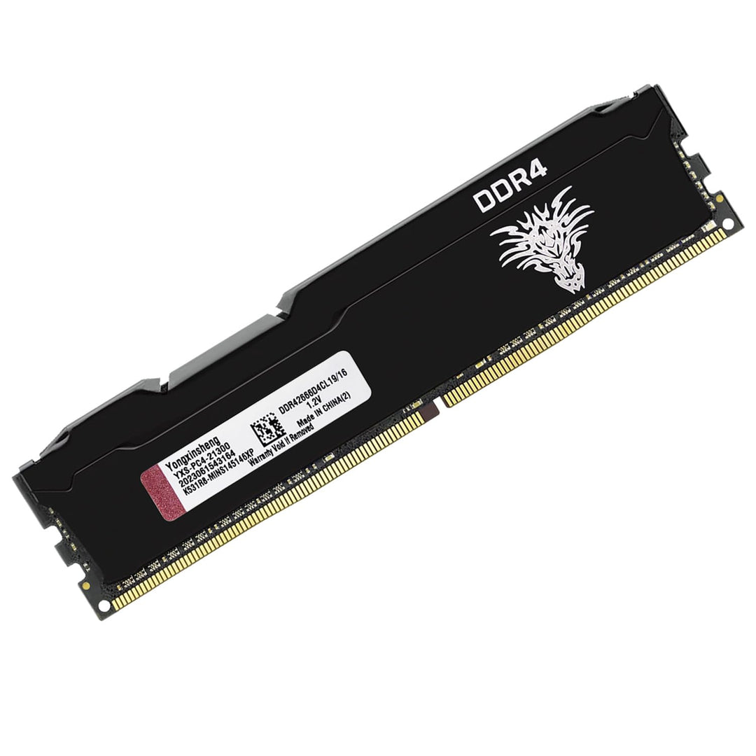 2666 MHz RAM DDR4 16 GB PC4-21300 Udimm CL19 Non-ECC Unbuffered 1,2 V 288-Pin RAM Speicher Barette K