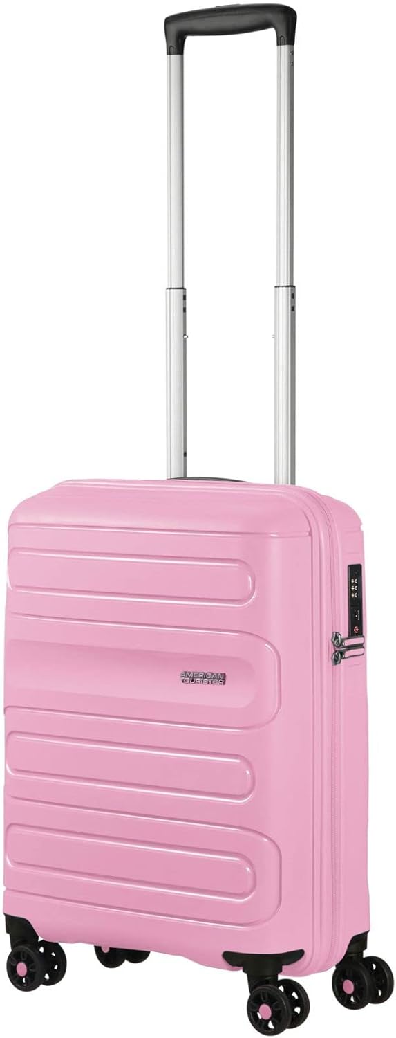 American Tourister Sunside - Spinner S Handgepäck, 55 cm, 35 L, Rosa (Pink Gelato) Spinner S (55 cm