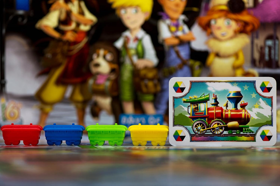 Asmodee Italien 8516 – Ticket to Ride ersten Reise Edizione Italiana TTR: First Journey, TTR: First