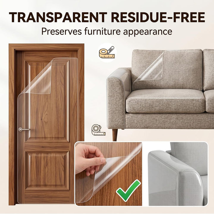 Kratzfolie Katzen Selbstklebend 5mx42cm,Transparent Kratzschutz Sofa Katze | Sofaschutz Katze, Katze