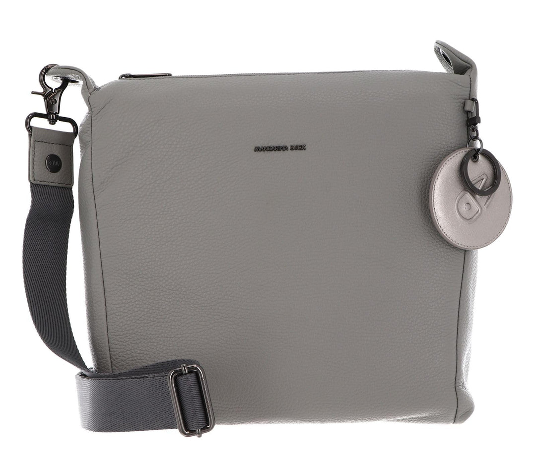 Mandarina Duck Damen Mellow Leather Schultertasche Pearl, Pearl