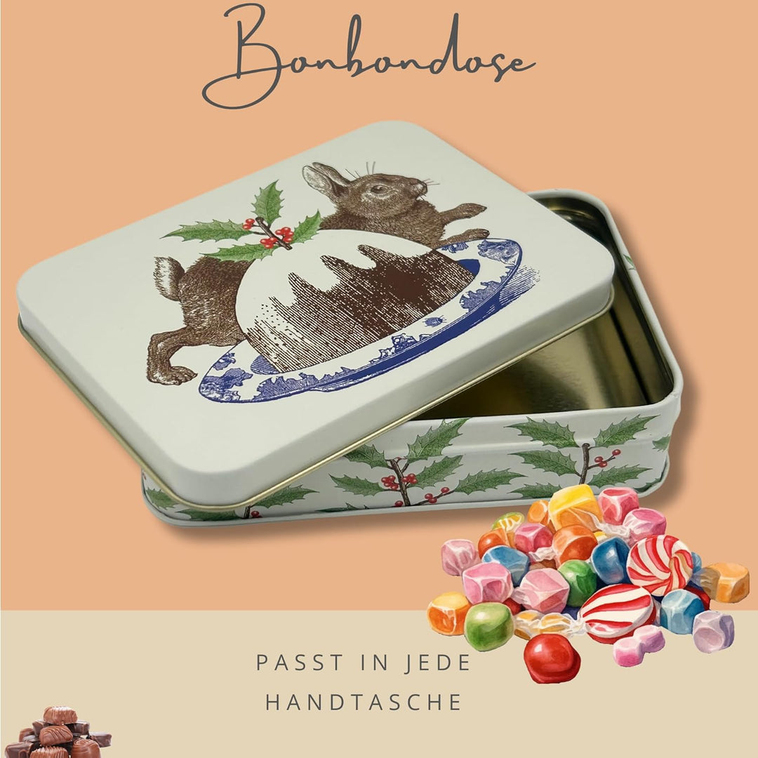 MediMuc Geschenkdose Design Thornback and Peel - Liebevoll gestaltete rechteckige Bonbondose - Motiv