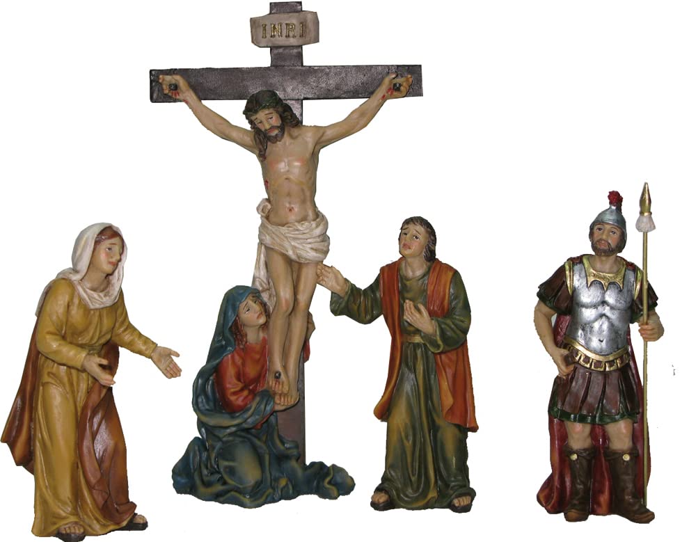 Krippenfigur Passionsfiguren: Kreuzigung