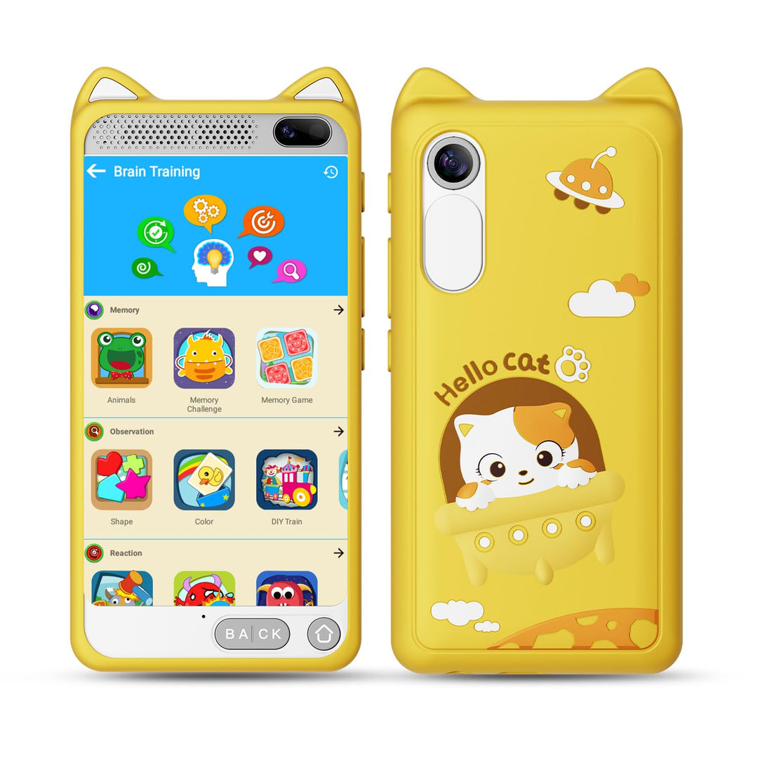 Kinderhandy Spielzeug 3.97 Zoll Touchscreen Pretend Smartphone, Kinder Smart Phone Weihnachts- und G