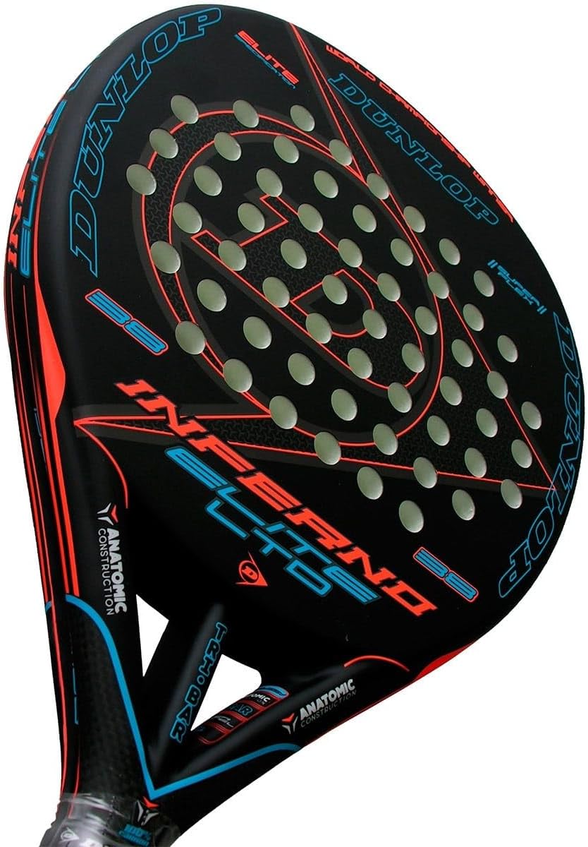 DUNLOP Unisex Inferno Elite Normal Blau/Orange, Normal Blau/Orange