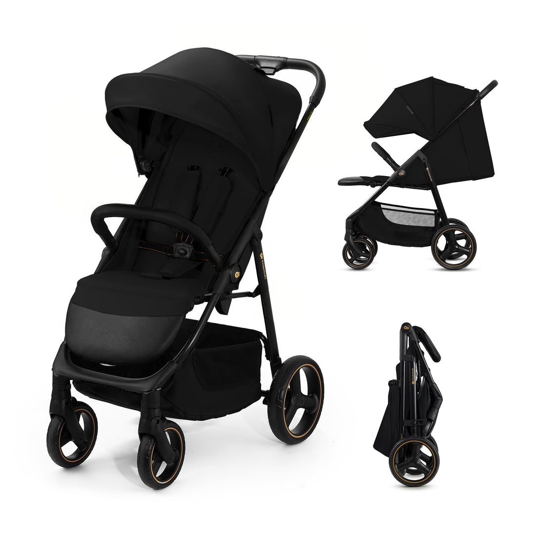 Kinderkraft TRIG 3 Kinderwagen, Kinderbuggy, Liegewagen, Sportwagen, Buggy, Zusammenklappen, Breite