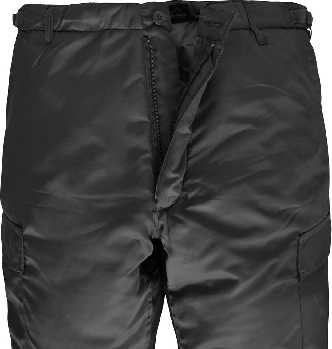 normani Winter Thermohose - gefüttert - wasserabweisendes Nylon-Obermaterial XL Schwarz, XL Schwarz